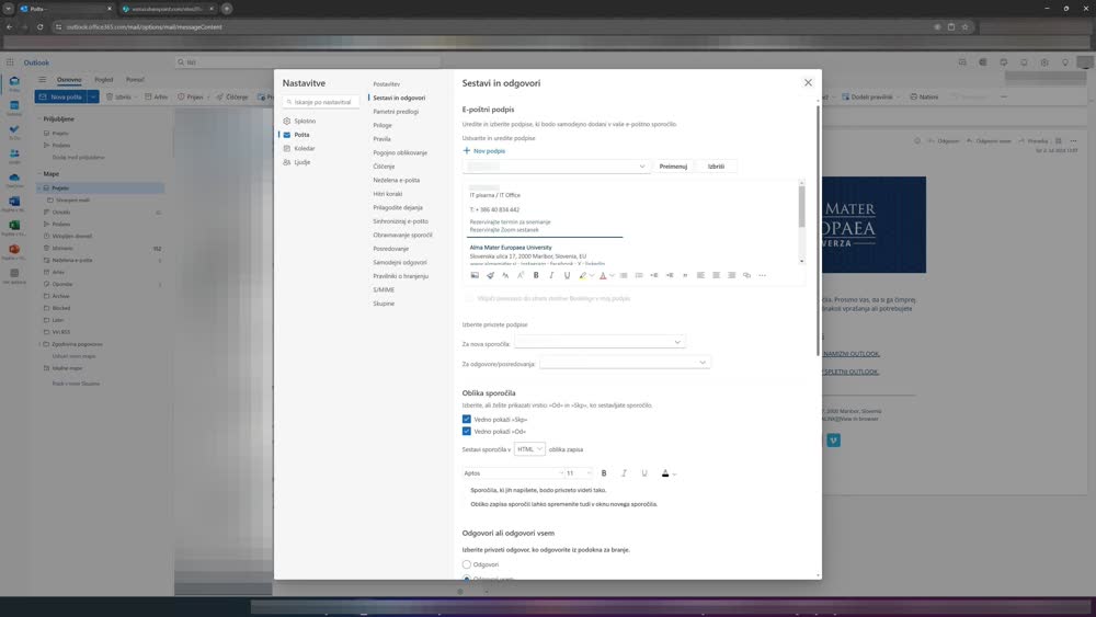 Create una nuova firma