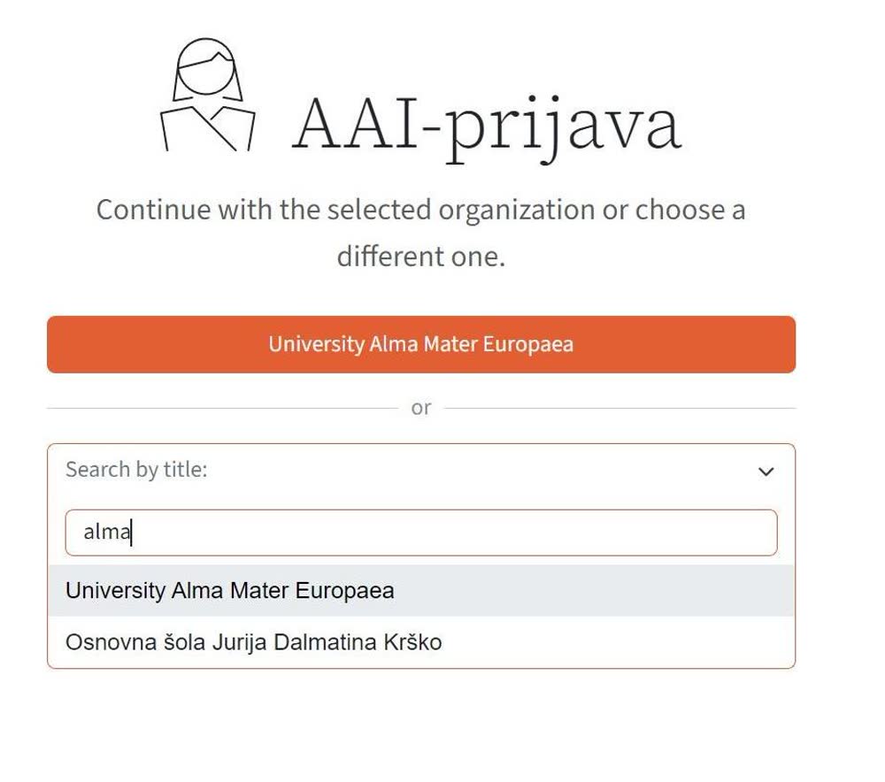 Select Alma Mater Europaea