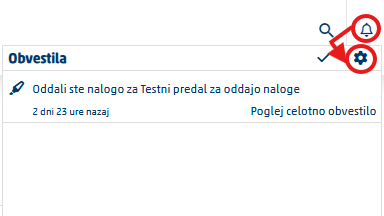 Urejanje profila in nastavitev
