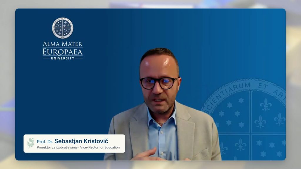 Poglavje 1: Pozdrav in uvod (prof. dr. Sebastjan Kristovič)